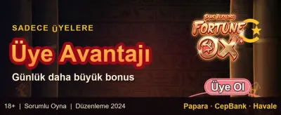 Muhteşem %100 Hoş Geldin Bonusu promotion banner